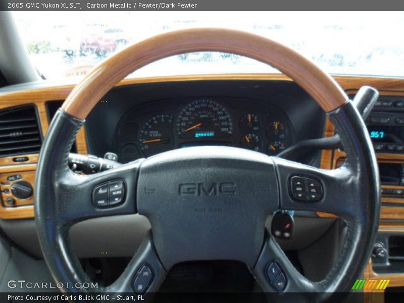 Carbon Metallic / Pewter/Dark Pewter 2005 GMC Yukon XL SLT