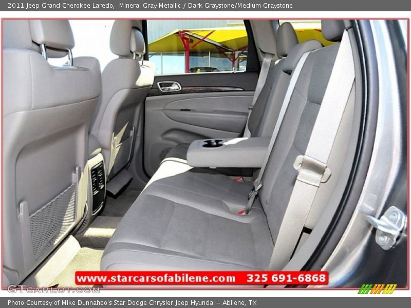 Mineral Gray Metallic / Dark Graystone/Medium Graystone 2011 Jeep Grand Cherokee Laredo