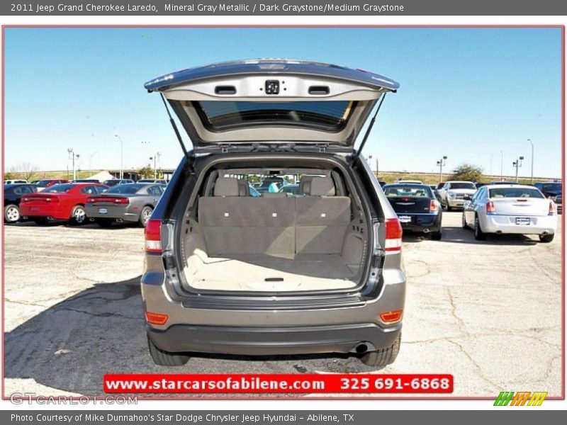 Mineral Gray Metallic / Dark Graystone/Medium Graystone 2011 Jeep Grand Cherokee Laredo