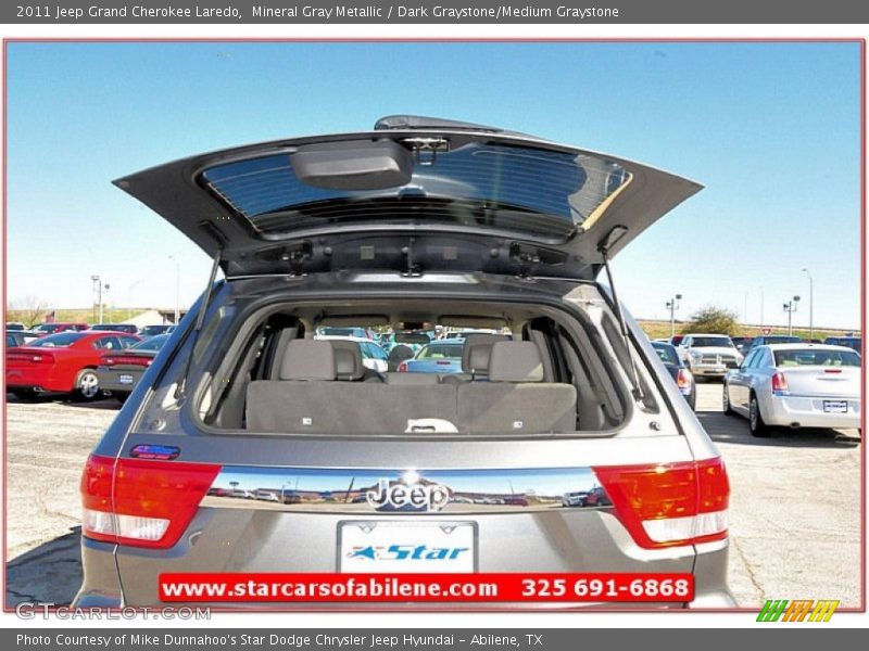 Mineral Gray Metallic / Dark Graystone/Medium Graystone 2011 Jeep Grand Cherokee Laredo