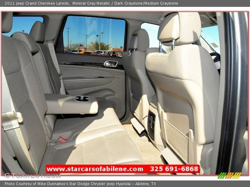 Mineral Gray Metallic / Dark Graystone/Medium Graystone 2011 Jeep Grand Cherokee Laredo