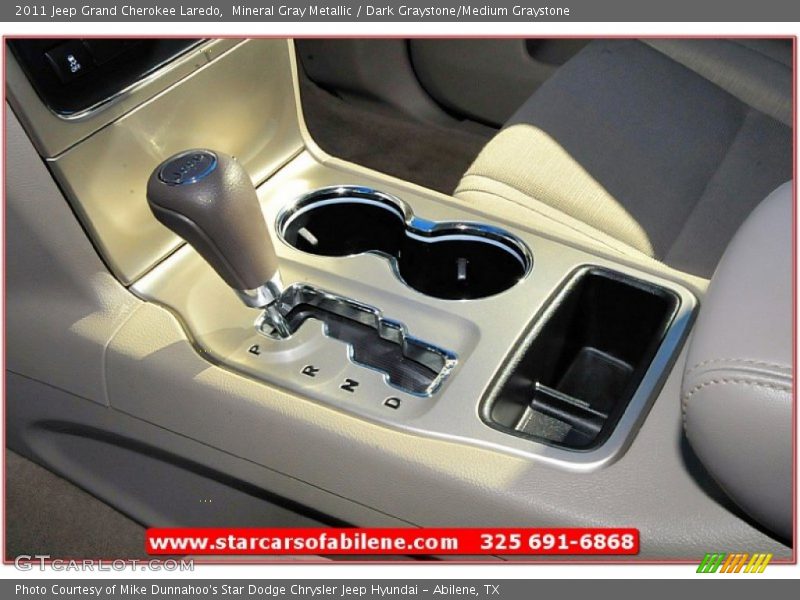 Mineral Gray Metallic / Dark Graystone/Medium Graystone 2011 Jeep Grand Cherokee Laredo