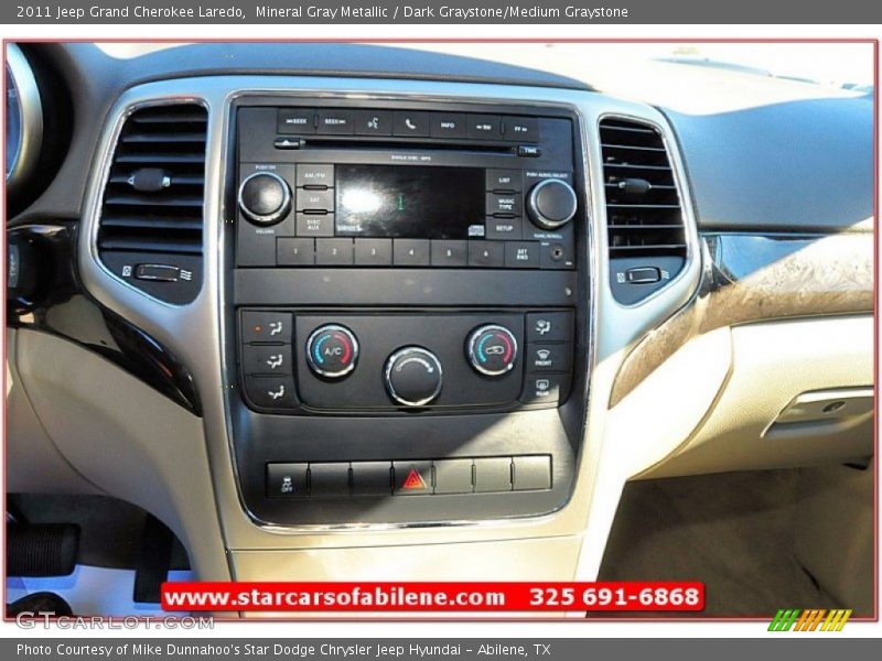 Mineral Gray Metallic / Dark Graystone/Medium Graystone 2011 Jeep Grand Cherokee Laredo