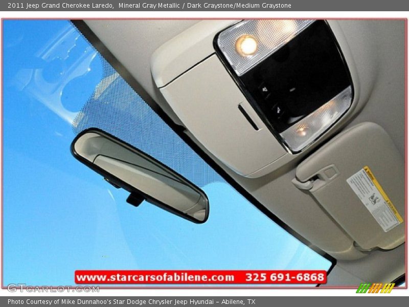 Mineral Gray Metallic / Dark Graystone/Medium Graystone 2011 Jeep Grand Cherokee Laredo