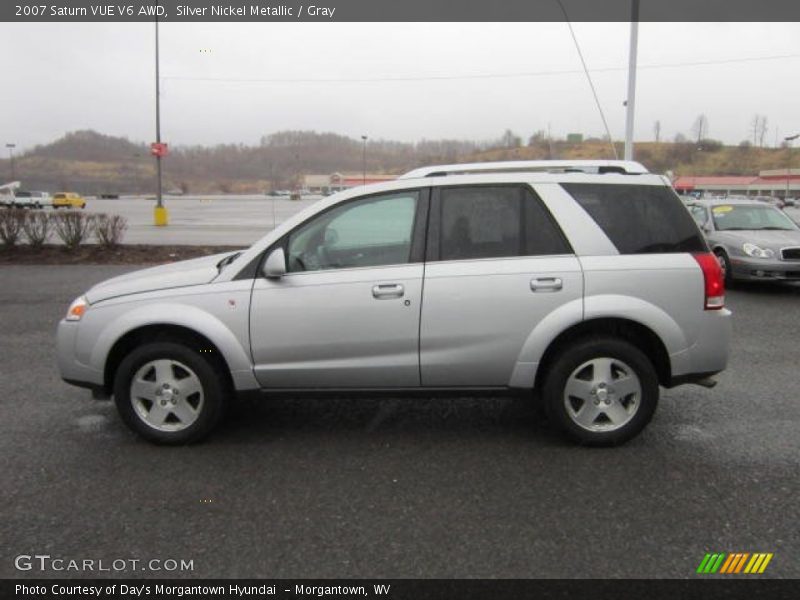 Silver Nickel Metallic / Gray 2007 Saturn VUE V6 AWD