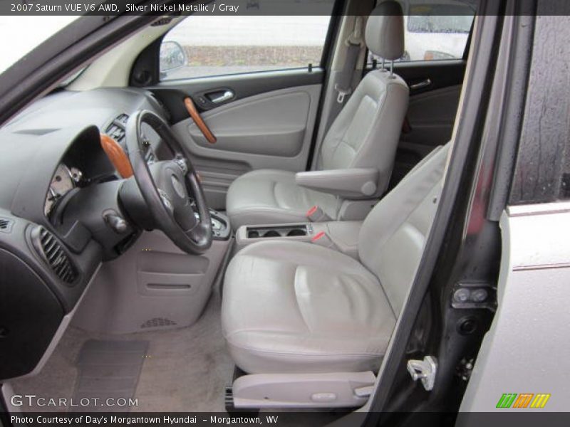 Silver Nickel Metallic / Gray 2007 Saturn VUE V6 AWD