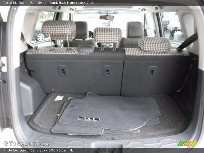 Dune Beige / Sand/Black Houndstooth Cloth 2010 Kia Soul !