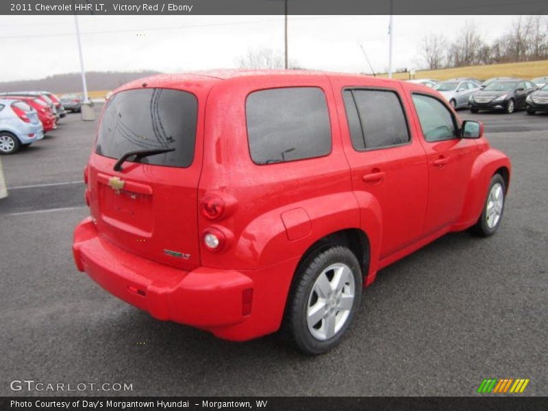 Victory Red / Ebony 2011 Chevrolet HHR LT