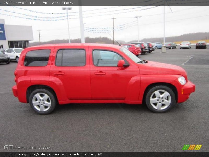 Victory Red / Ebony 2011 Chevrolet HHR LT