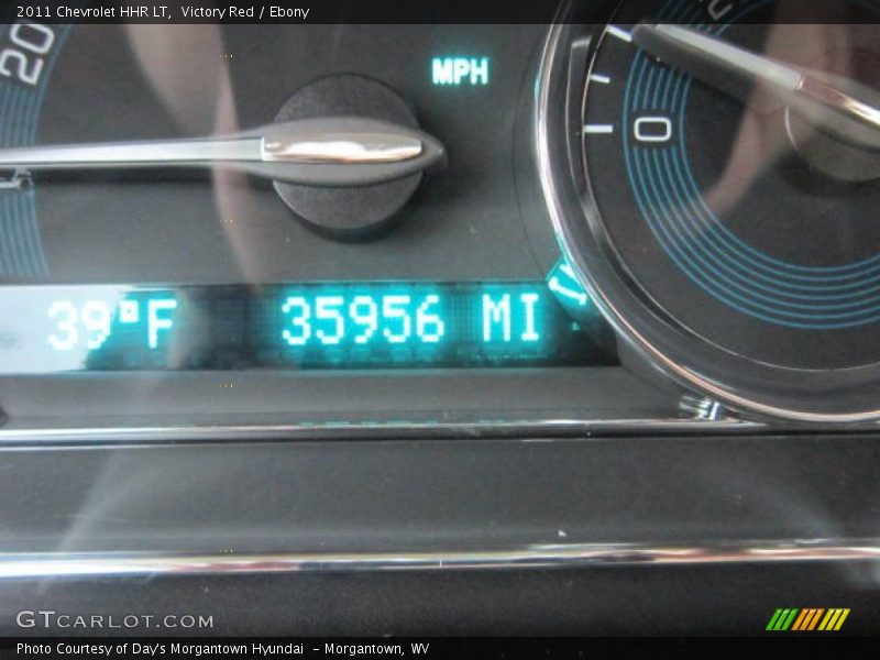 Victory Red / Ebony 2011 Chevrolet HHR LT