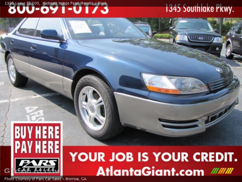 Midnight Indigo Pearl Metallic / Black 1995 Lexus ES 300