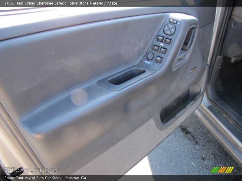 Silverstone Metallic / Agate 2001 Jeep Grand Cherokee Laredo