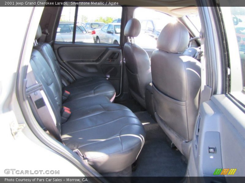Silverstone Metallic / Agate 2001 Jeep Grand Cherokee Laredo