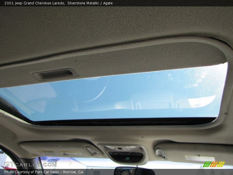Silverstone Metallic / Agate 2001 Jeep Grand Cherokee Laredo