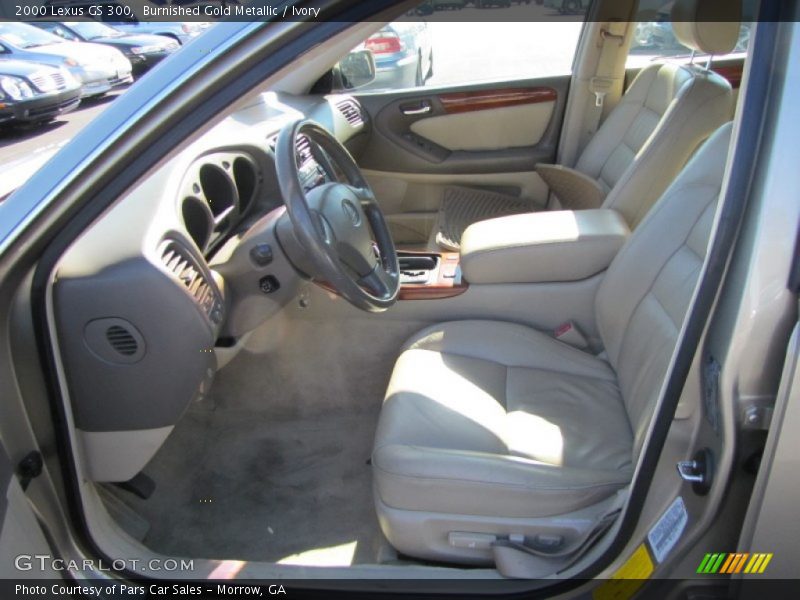 Burnished Gold Metallic / Ivory 2000 Lexus GS 300