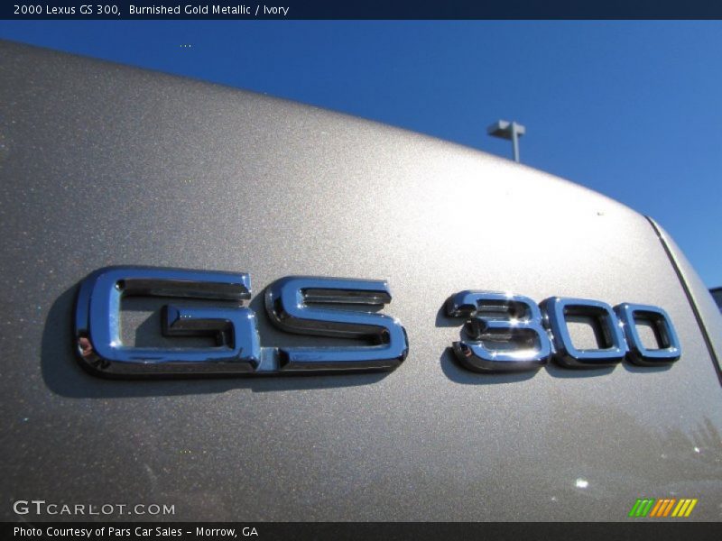 Burnished Gold Metallic / Ivory 2000 Lexus GS 300