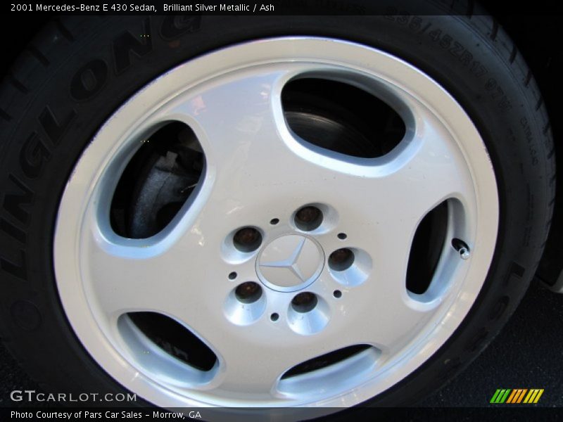 Brilliant Silver Metallic / Ash 2001 Mercedes-Benz E 430 Sedan