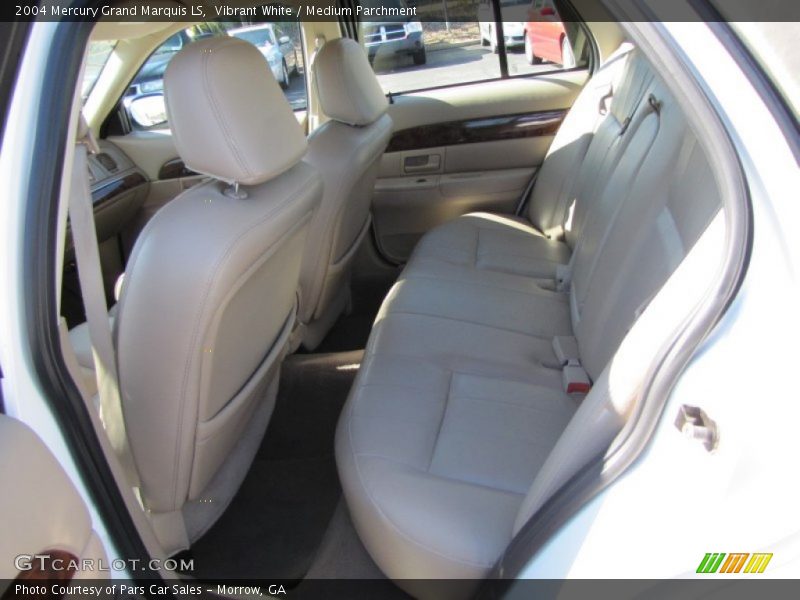 Vibrant White / Medium Parchment 2004 Mercury Grand Marquis LS