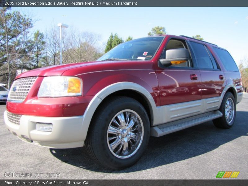Redfire Metallic / Medium Parchment 2005 Ford Expedition Eddie Bauer