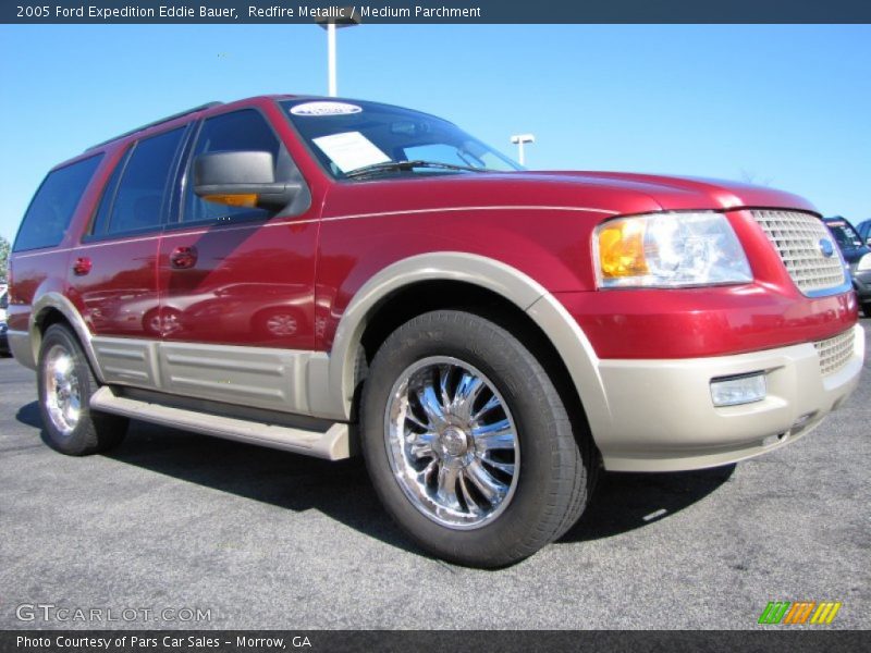 Redfire Metallic / Medium Parchment 2005 Ford Expedition Eddie Bauer