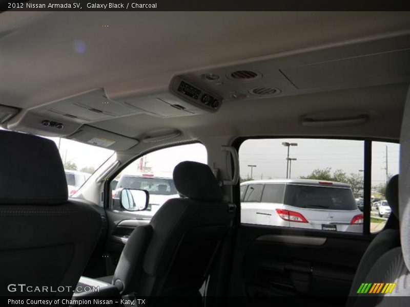Galaxy Black / Charcoal 2012 Nissan Armada SV