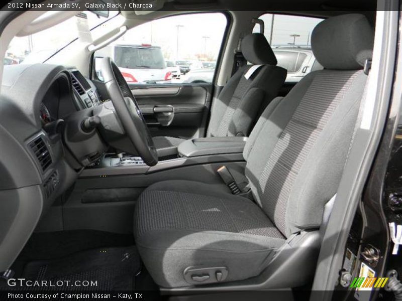 Galaxy Black / Charcoal 2012 Nissan Armada SV