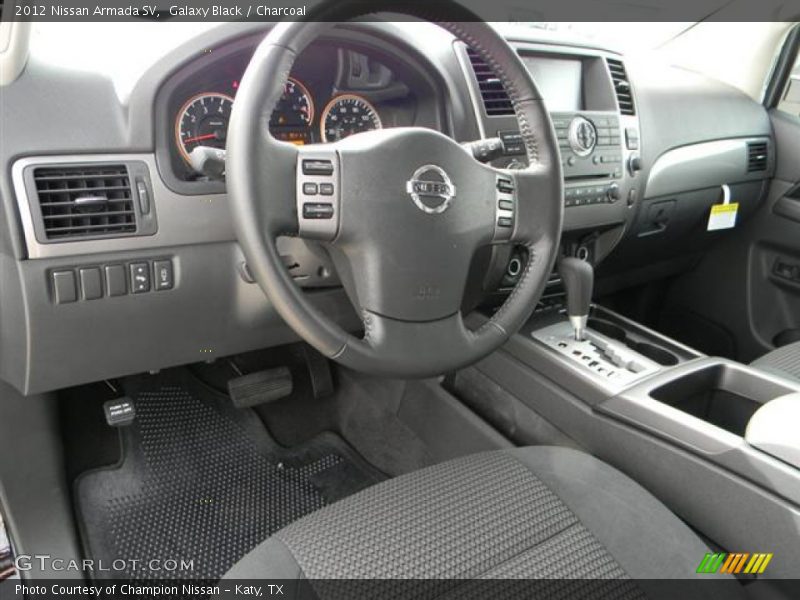 Galaxy Black / Charcoal 2012 Nissan Armada SV