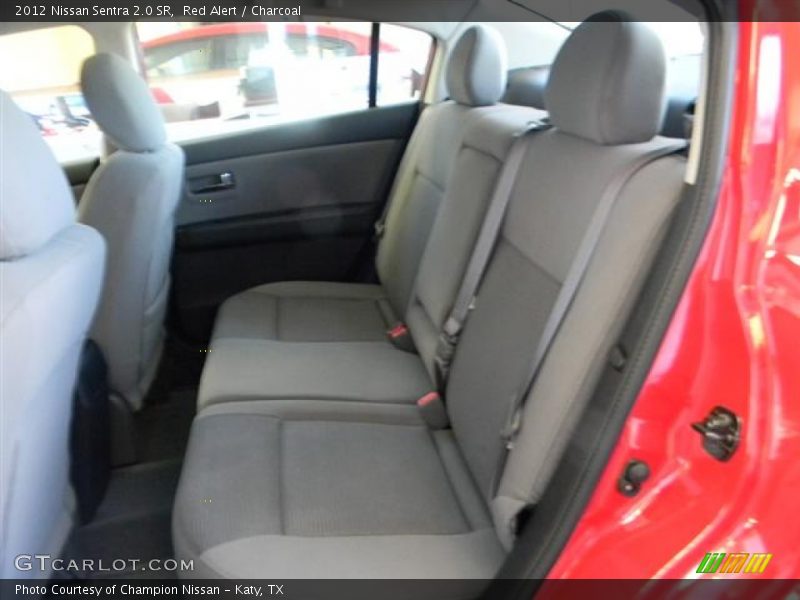 Red Alert / Charcoal 2012 Nissan Sentra 2.0 SR