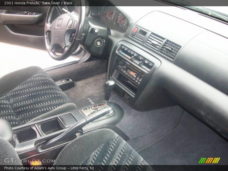 Satin Silver / Black 2001 Honda Prelude