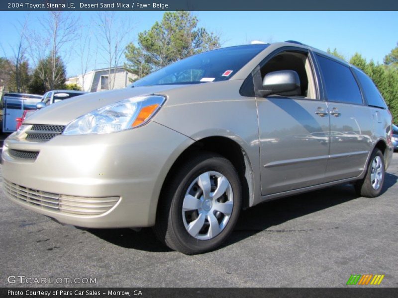 Desert Sand Mica / Fawn Beige 2004 Toyota Sienna LE