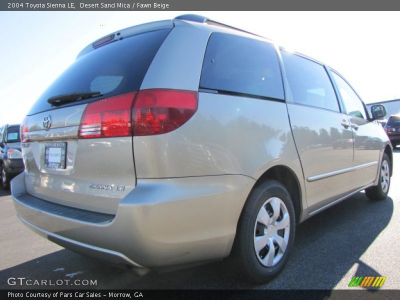 Desert Sand Mica / Fawn Beige 2004 Toyota Sienna LE