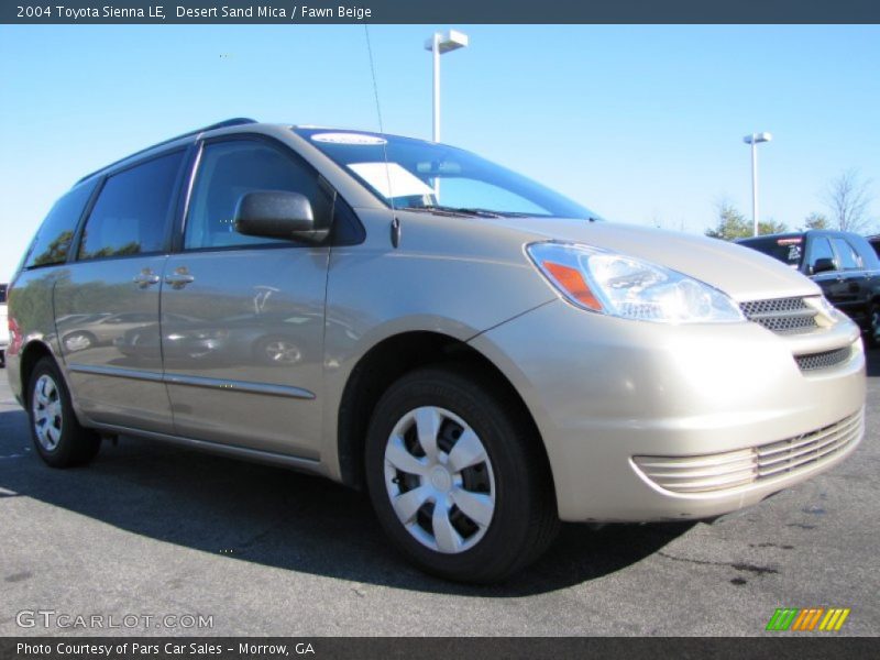 Desert Sand Mica / Fawn Beige 2004 Toyota Sienna LE