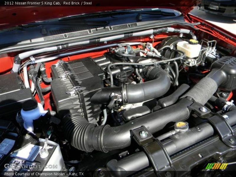 Red Brick / Steel 2012 Nissan Frontier S King Cab