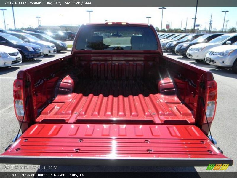 Red Brick / Steel 2012 Nissan Frontier S King Cab