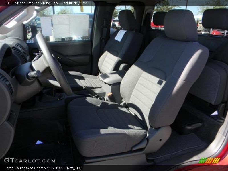 Red Brick / Steel 2012 Nissan Frontier S King Cab