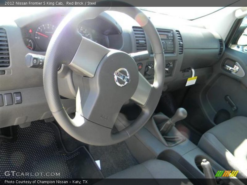 Red Brick / Steel 2012 Nissan Frontier S King Cab