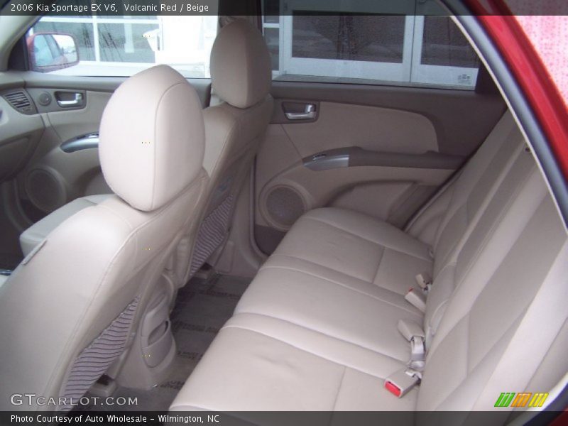 Volcanic Red / Beige 2006 Kia Sportage EX V6