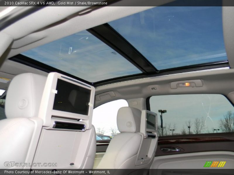 Gold Mist / Shale/Brownstone 2010 Cadillac SRX 4 V6 AWD