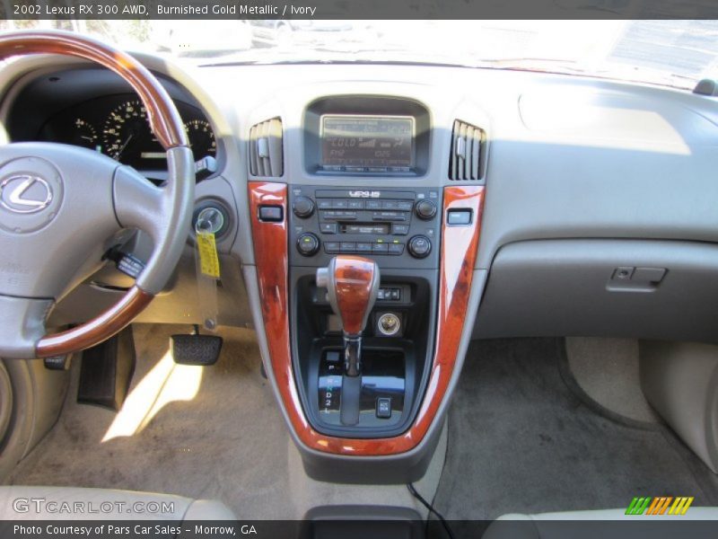 Burnished Gold Metallic / Ivory 2002 Lexus RX 300 AWD