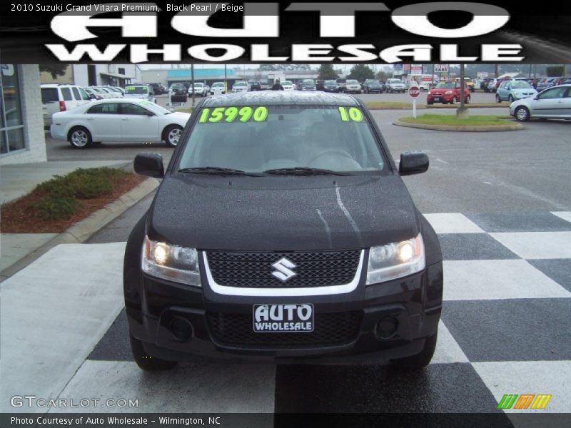 Black Pearl / Beige 2010 Suzuki Grand Vitara Premium