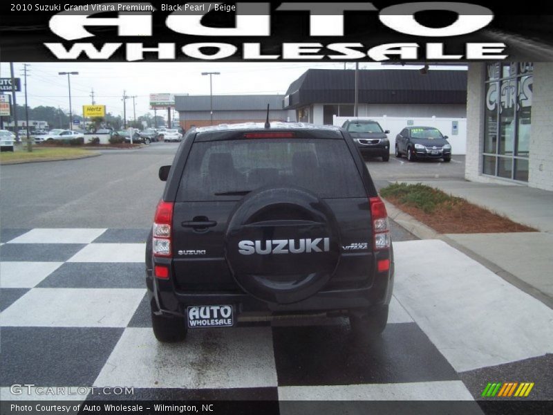 Black Pearl / Beige 2010 Suzuki Grand Vitara Premium