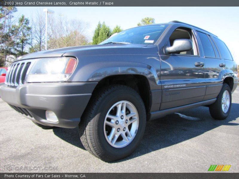 Graphite Metallic / Taupe 2003 Jeep Grand Cherokee Laredo