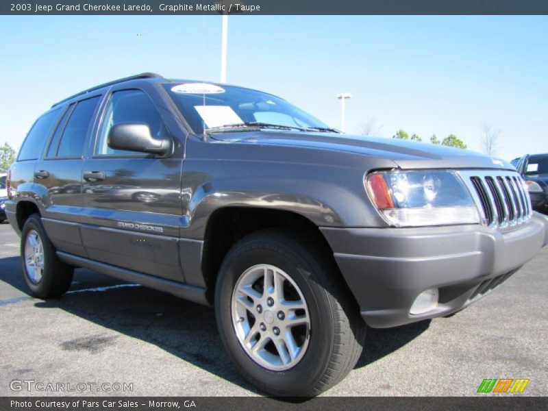 Graphite Metallic / Taupe 2003 Jeep Grand Cherokee Laredo