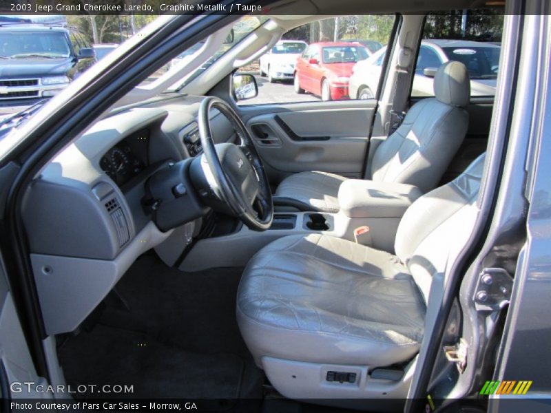 Graphite Metallic / Taupe 2003 Jeep Grand Cherokee Laredo
