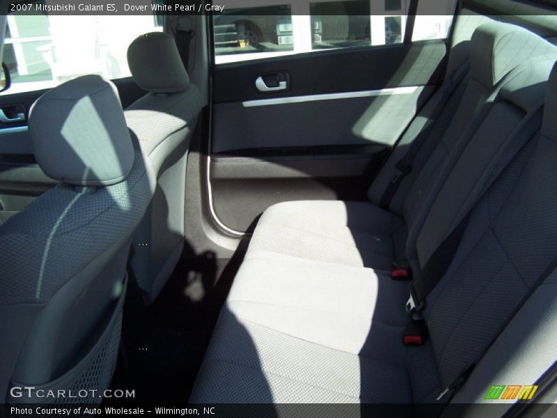 Dover White Pearl / Gray 2007 Mitsubishi Galant ES