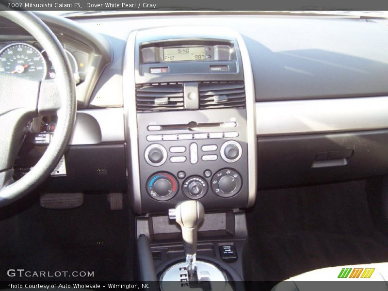 Dover White Pearl / Gray 2007 Mitsubishi Galant ES