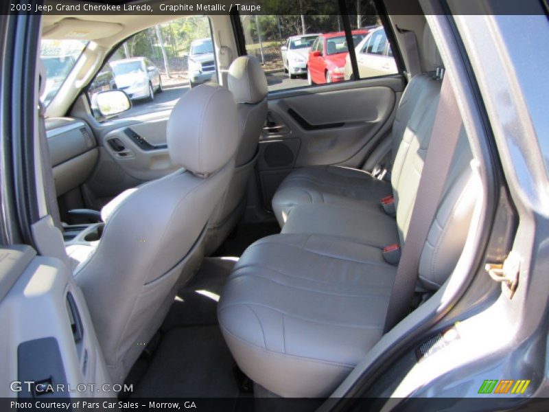 Graphite Metallic / Taupe 2003 Jeep Grand Cherokee Laredo
