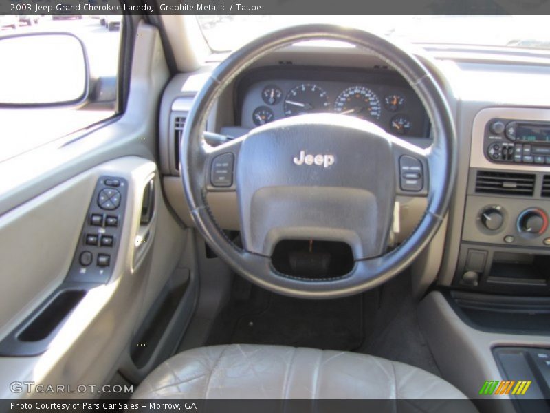 Graphite Metallic / Taupe 2003 Jeep Grand Cherokee Laredo