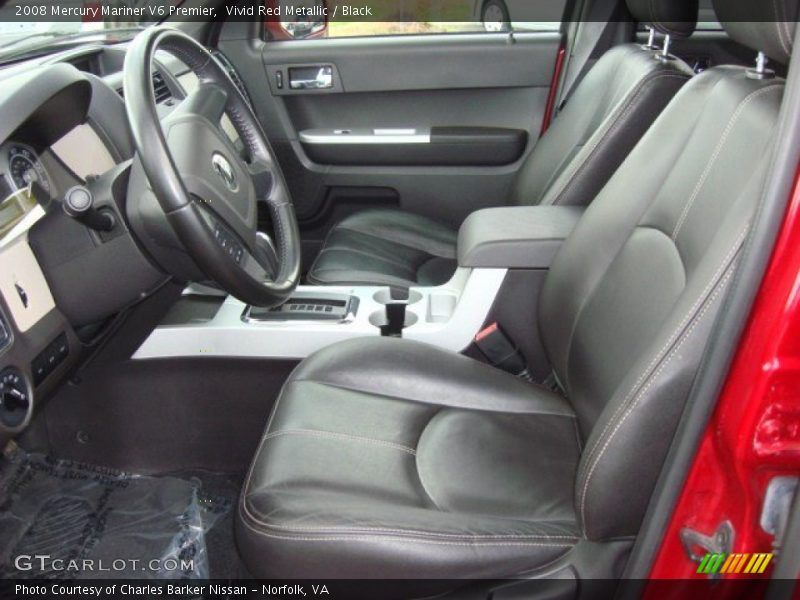  2008 Mariner V6 Premier Black Interior