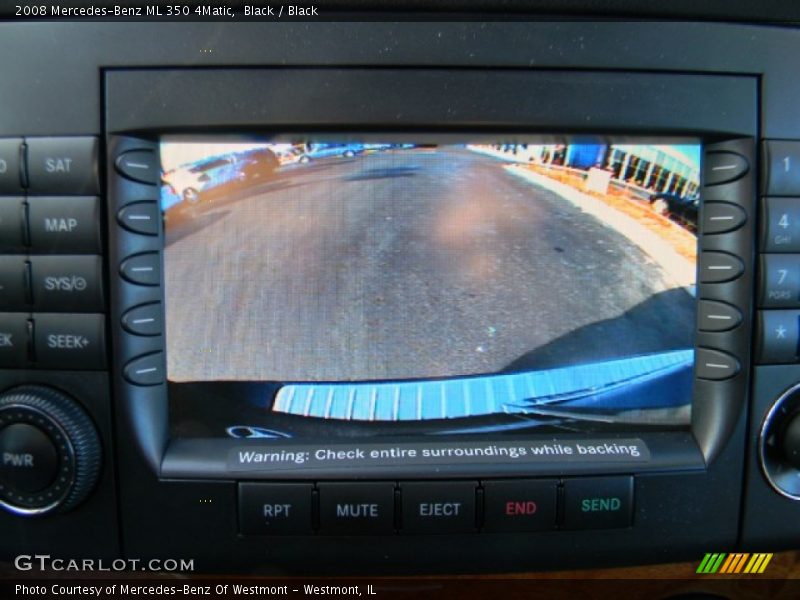 Black / Black 2008 Mercedes-Benz ML 350 4Matic